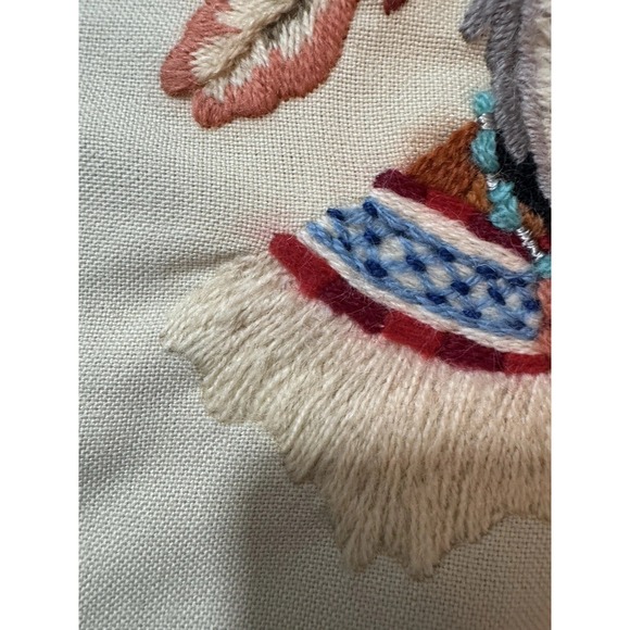 Native American Indian Princess Art 3D Finished Sunset Needlepoint 2219‎ - Picture 9 of 10